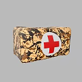 Decorative Camouflage Pillow With Red Cross Design For Sofa Or Bed