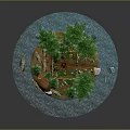 Game Environment Game Scene Fairy Tale Scene Fairy Tale Magic Scene Magic Item Fantasy Scene 3d model
