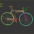 Modern LEVEL RACE Bicycle With Black Frame Yellow Wheel Accents And Aerodynamic Design
