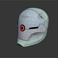 Sci-Fi Helmet Alien Helmet-Helmet High Tech Helmet Game Helmet 3d model