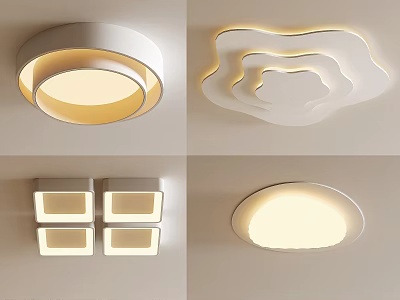 modern ceiling lamp 3d model