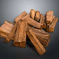 Arbor Wood Logs Stacked With Natural Texture Brown Color And Rustic Look