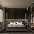 Modern Bedroom 3d model