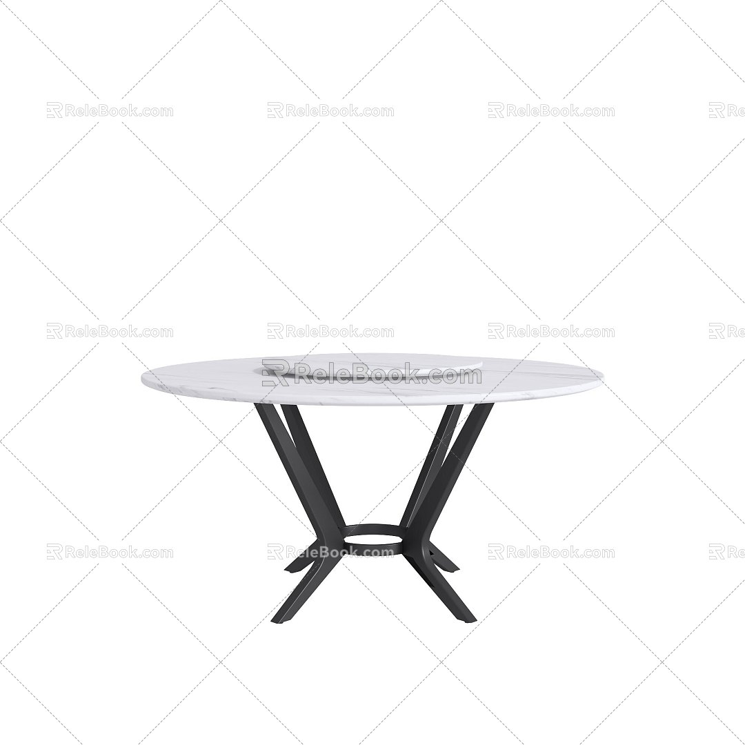 Cattelan italia cartland italian table 3d model