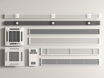 Air conditioning outlet Central air conditioning outlet 3d model