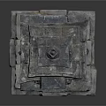 Traditional Stone Pagoda Architecture with Multi Tiered Design Ornate Eaves and Solid Base