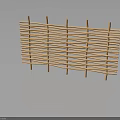 Handwoven Rattan Decorative Screen with Braided Texture for Home Household Use