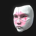 sci-fi mask 3d model