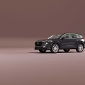 Black Honda SUV Modern Exterior Design With Sleek Body And Silver Wheels
