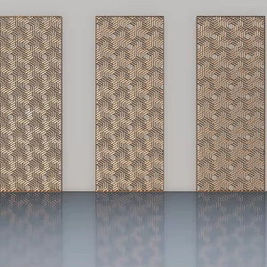 Decorative collocation 3d model