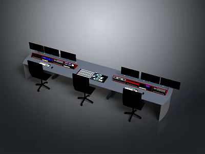 Sci-fi panel Sci-fi instrument Sci-fi device Sci-fi controller Sci-fi control panel screen Sci-fi screen 3d model