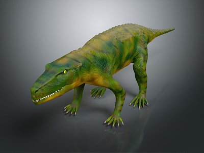 Modern Crocodile Fassora Alligator Nile Alligator 3d model