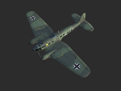 Fighter 3d model