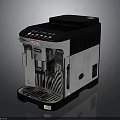 Automatic Stainless Steel Coffee Machine With Digital Display For Home Use