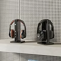 Modern Headset Computer Headset Combo 3d model