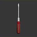Screwdriver flat screwdriver Phillips screwdriver tool hardware tool processing tool 3d model