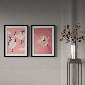 New Chinese Decorative Painting 3d model