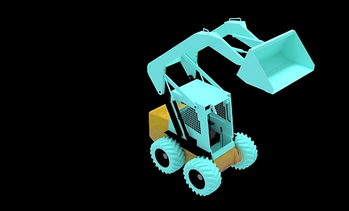 Farm Tractor Facilities 3d model