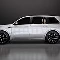 Premium Silver SUV With Modern Sleek Design Beige Seats Black Roof