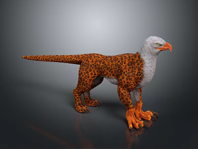 Griffin Lion Beast Eagle Beast Sphinx Divine Beast Mythological Animal Fantasy Animal Fantasy Creatures Fantasy Divine Beast 3d model
