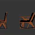 Stylish Modern Leisure Chairs With Wooden Frames Various Designs And Colorful Cushions
