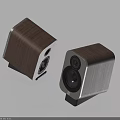 Wooden Bookshelf Speakers with Modern Design and Sleek Appearance for Home Use