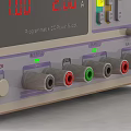 Dual Channel Adjustable DC Power Supply With Digital Voltage Current Display And Knob Control