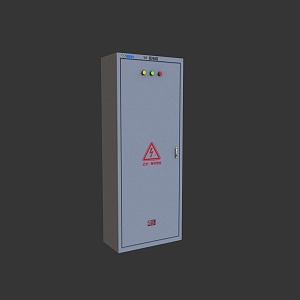 Electric cabinet electric control cabinet control cabinet control box electric box electric control box switch wiring intelligent control cabinet industrial equipment 3d model