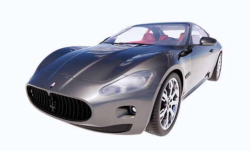 Hyundai sports car Maserati Racing 3d model