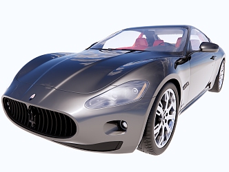 Hyundai sports car Maserati Racing 3d model