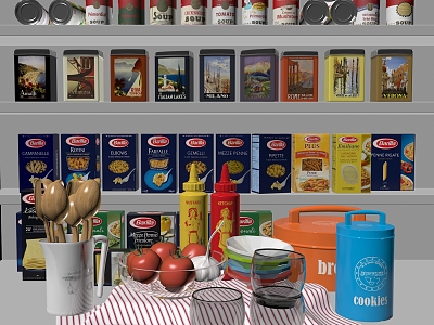 Modern Canned Food model