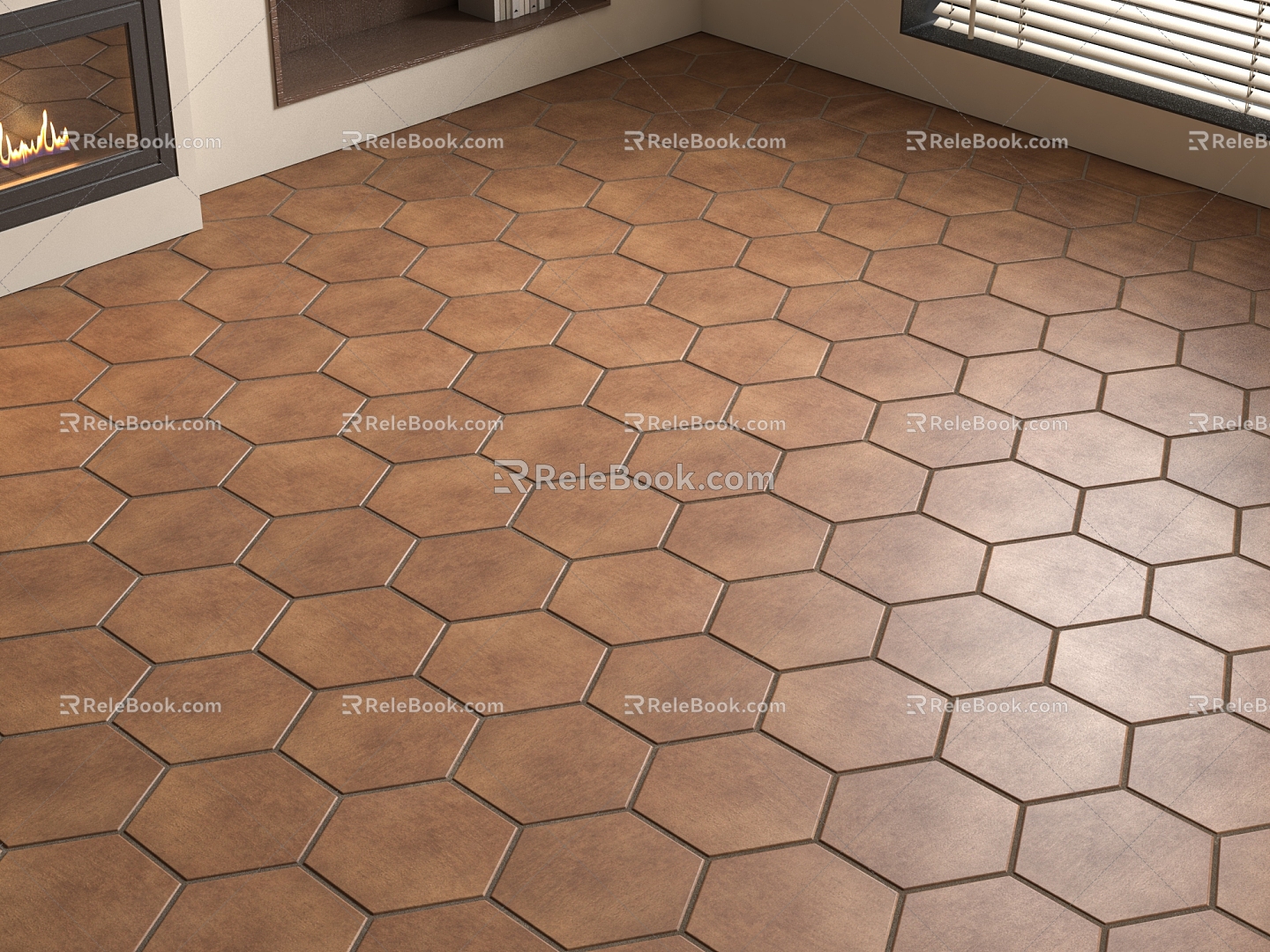 Modern Flooring Solid Wood Flooring Composite Wood Flooring Herrings Wood Flooring 3d model