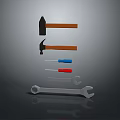 Household Tools Set Including Hammers Screwdrivers And Wrench For Home Use