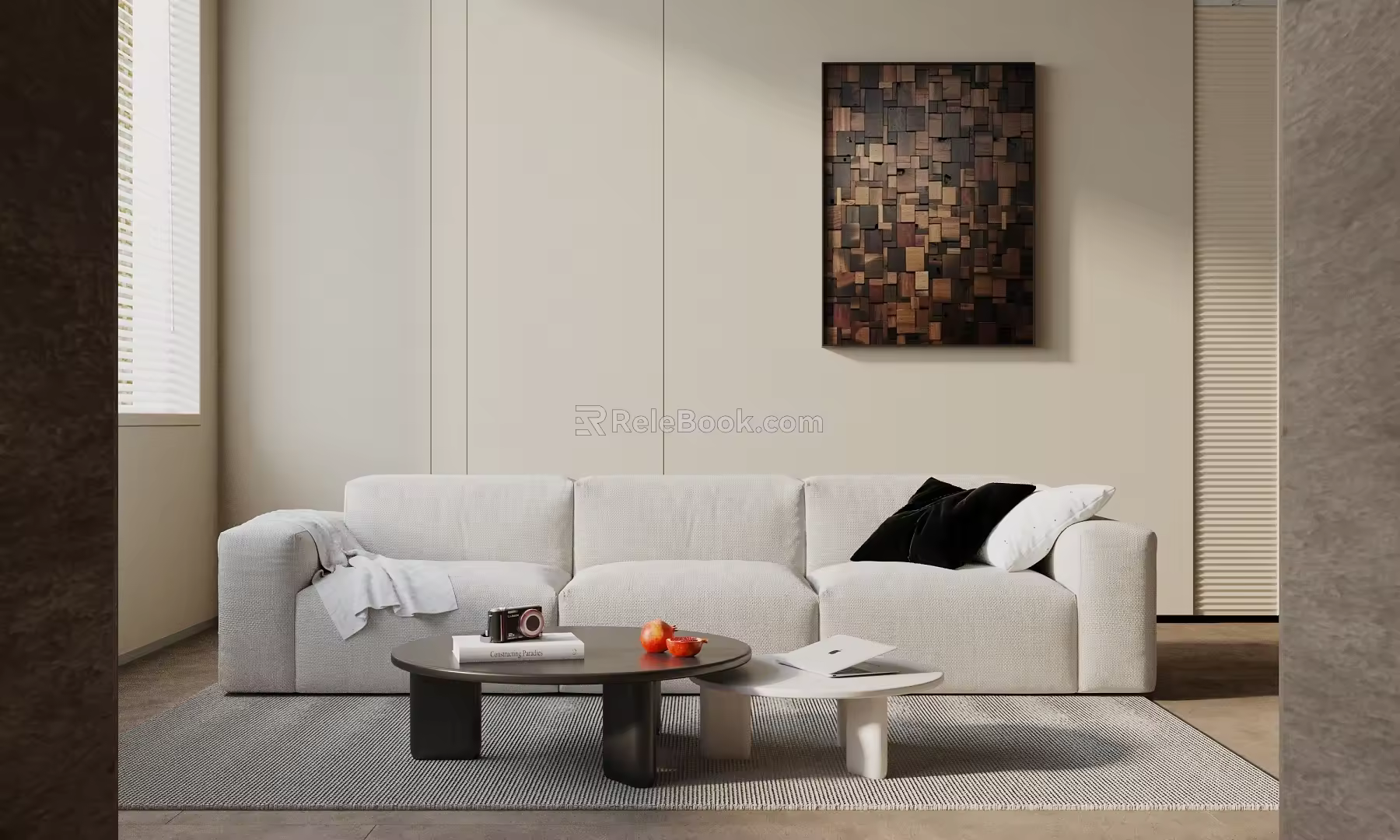 Sofa combination 3d model
