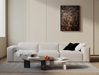 Sofa combination 3d model
