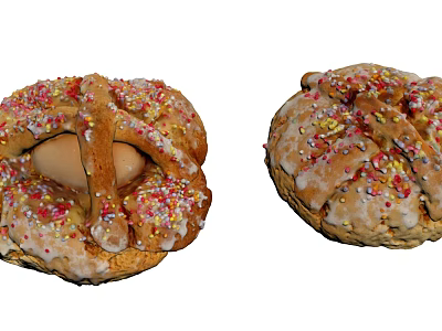 Modern Bread 3d model