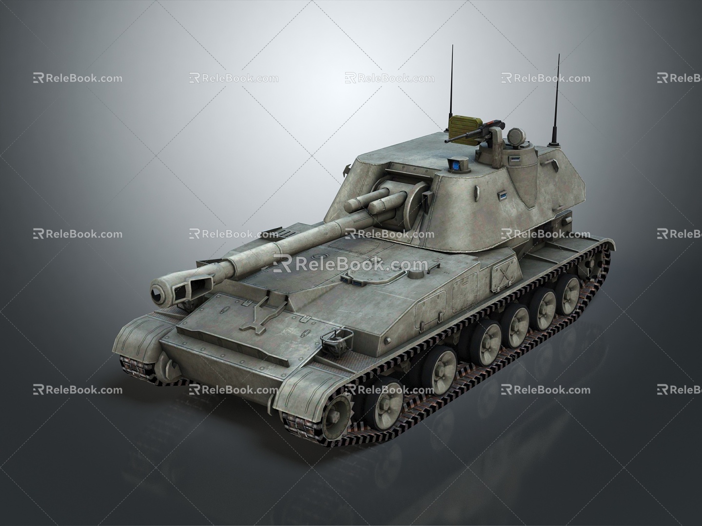 Industrial LOFT Tank World War II Tank World War I Tank Heavy Tank 3d model