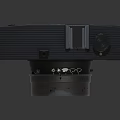 Vintage Digital Camera With Detailed Classic Lens And Retro Textured Body Design
