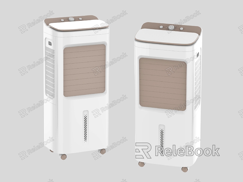 Home appliance mobile air conditioner fan model