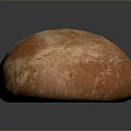 Freshly Baked Artisan Bread With Golden Crusty Exterior And Soft Interior