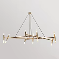 modern chandelier jbs jonathan browning jsb 3d model
