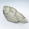 Handcrafted Natural Stone And Wood Decorative Piece With Rough Surface Texture