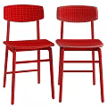 Stylish Minimalist Solid Wood Dining Chair In Two Colors For Modern Home Dining Room Decor