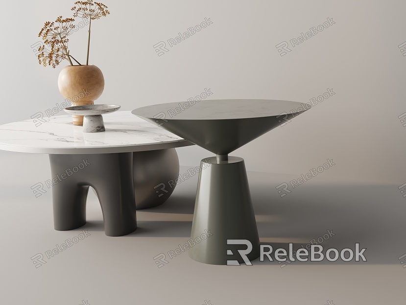 Modern coffee table model