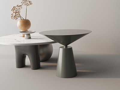 Modern coffee table model