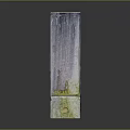 Rusted Metal Outdoor Distribution Box Electrical Equipment Unit With Stained Surface
