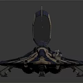 Modern Fighter Sci-fi Fighter 3d model