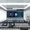 Technology Control Room 3d model