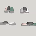 Modern Ceiling Lamp Simple Round Ceiling Lamp 3d model