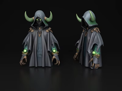 Zombie Cartoon Zombie Plant War Zombie Green Man Zombie Living Dead Monster Cartoon Character Cartoon Material Cartoon Elements 3d model